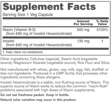 Protocol for Life Balance Niacin (Flush-Free) 90c