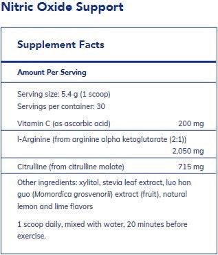 Pure Encapsulations Nitric Oxide Support 162 g