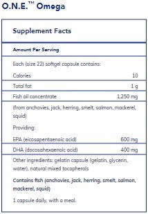 Pure Encapsulations O.N.E. Omega 30C