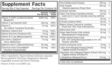 Protocol for Life Balance Ocu Support Clinical Strength 90c