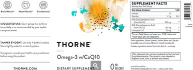 Thorne Omega-3 w/CoQ10 90c