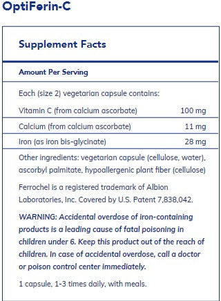 Pure Encapsulations OptiFerin-C 60c