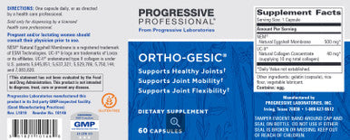 Progressive Labs Orthogesic 30c