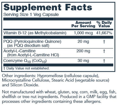 Protocol for Life Balance PQQ Complex 30vc