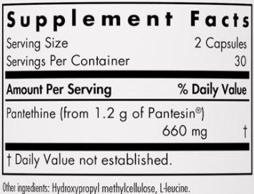 Allergy Research Group Pantethine 60c