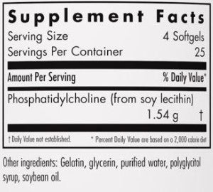 Allergy Research Group Phosphatidyl choline 100sg