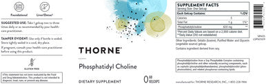 Thorne Phosphatidyl Choline 60c