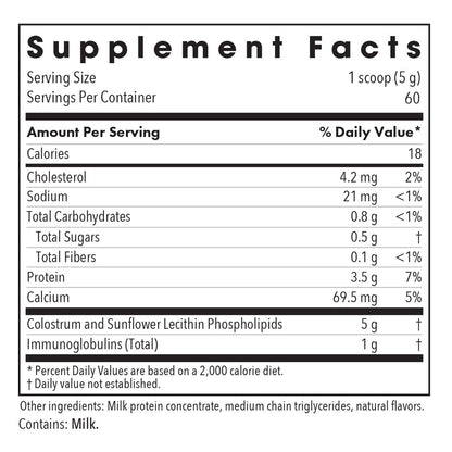 Allergy Research Group Phospholipid Colostrum 300g