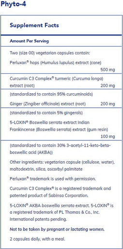 Pure Encapsulations Phyto-4 60c