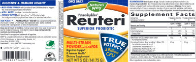 Natures Way Primadophilus Reuteri 5oz powder