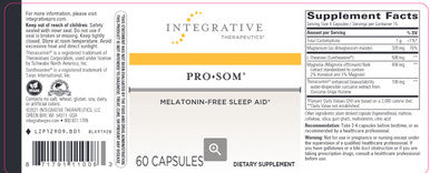 Integrative Therapeutics Pro Som 60vc