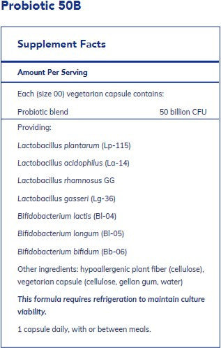 Pure Encapsulations Probiotic 50B 60c