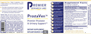 Premier Research Labs ProstaVen 60c