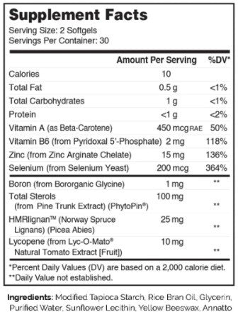 Advanced Nutrition by Zahler ProstAid+ 60sg