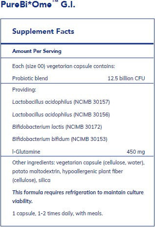 Pure Encapsulations PureBiOme G.I. 60C