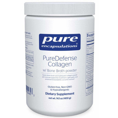 Pure Encapsulations PureDefense Collagen w/Bone Broth powder 14.1 oz (400g)