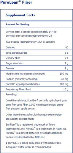 Pure Encapsulations PureLean Fiber 343g