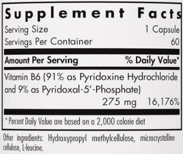 Allergy Research Group Pyridoxine P5P 60c