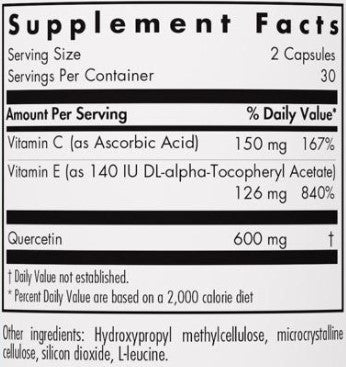 Allergy Research Group Quercetin 300 60c