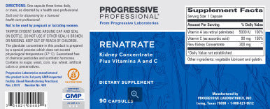 Progressive Labs Renatrate 90c