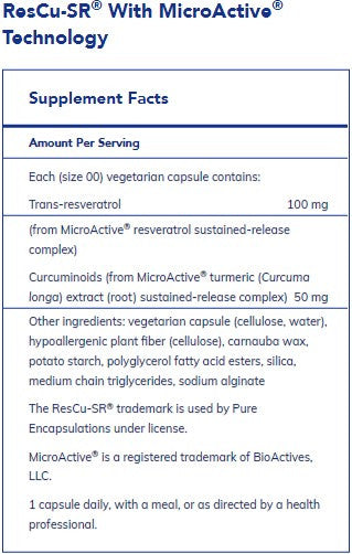 Pure Encapsulations ResCu-SR 60c