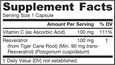 Jarrow Formulas Resveratrol 100mg 120c