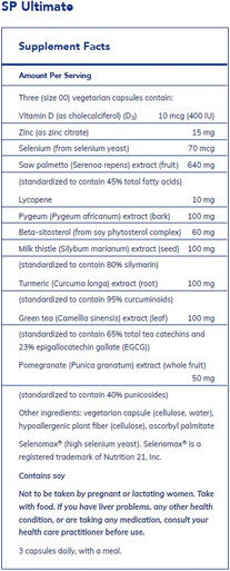 Pure Encapsulations SP Ultimate 180c