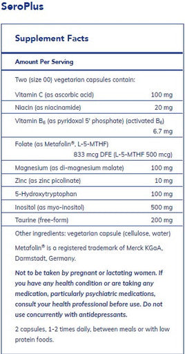 Pure Encapsulations SeroPlus 120c