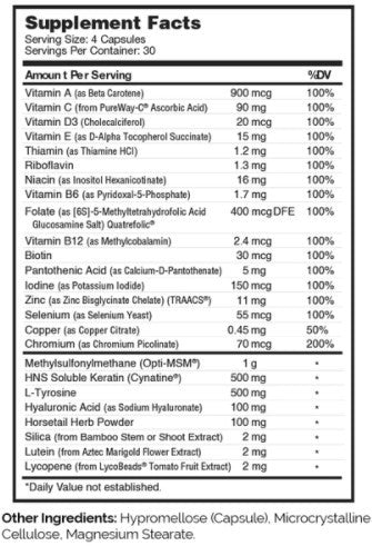 Advanced Nutrition by Zahler Shine 120c