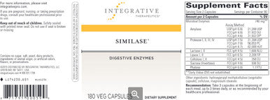 Integrative Therapeutics Similase 180c