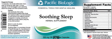 Pacific Biologic Soothing Sleep 60vc