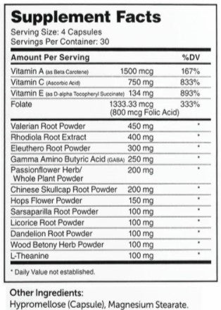 Advanced Nutrition by Zahler StressMaster 120c