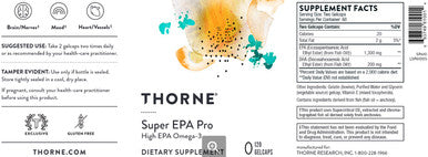 Thorne Super EPA Pro 120c