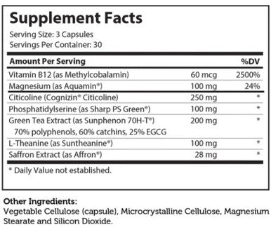 Advanced Nutrition by Zahler Teen Focus 90c