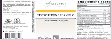 Integrative Therapeutics Testosterone Formula 90c