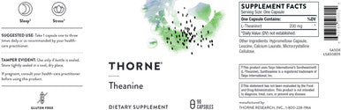 Thorne Theanine 90c