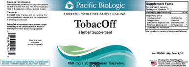 Pacific Biologic TobacOff 90vc