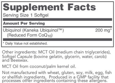 Protocol for Life Balance Ubiquinol 200mg 60sg