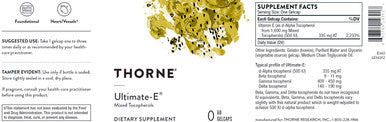 Thorne Ultimate-E 60gc