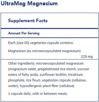 Pure Encapsulations UltraMag Magnesium 120c