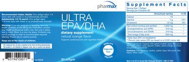 Pharmax Ultra EPA/DHA 90c