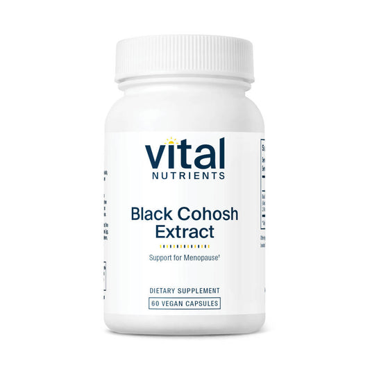 Vital Nutrients Black Cohosh 250mg 60vc