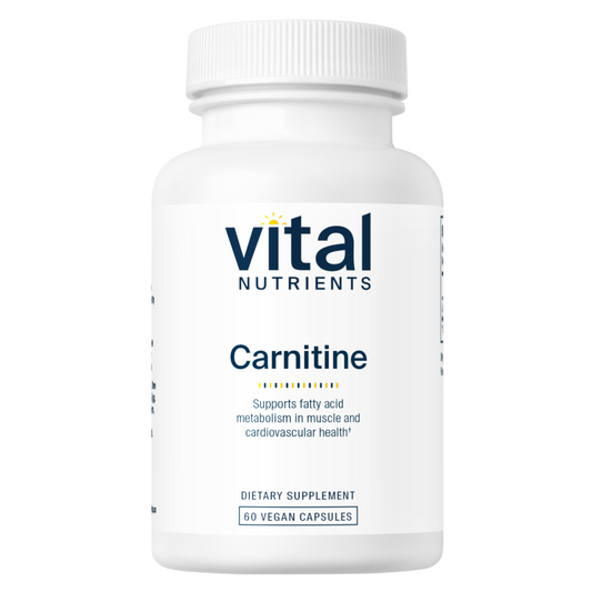 Vital Nutrients Carnitine 500mg 60vc