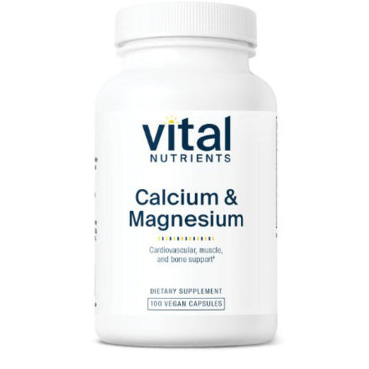 Vital Nutrients Calcium & Magnesium 100vc