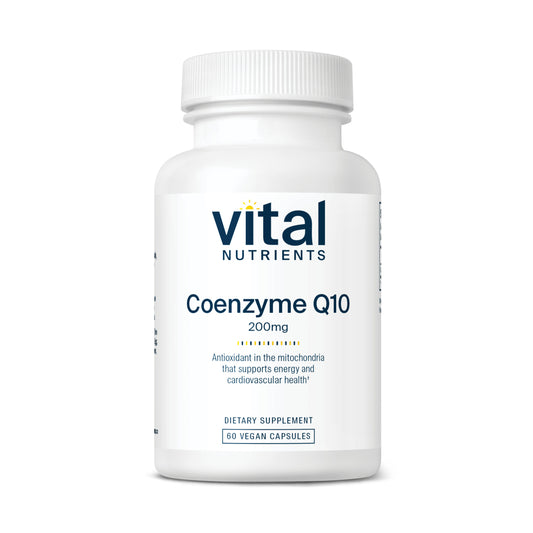 Vital Nutrients Coenzyme Q10 200mg 60vc