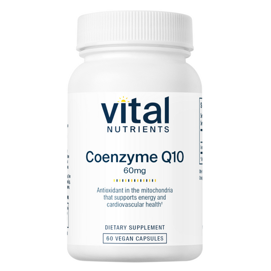 Vital Nutrients Coenzyme Q10 60mg 60vc