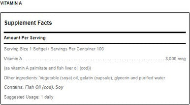 Douglas Laboratories Vitamin A 100sg