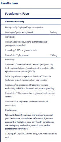 Pure Encapsulations XanthiTrim 60c