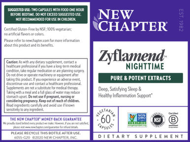 New Chapter Zyflamend Nighttime 60sg