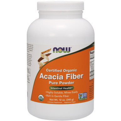 Now Foods Acacia Fiber Organic Powder 12oz.